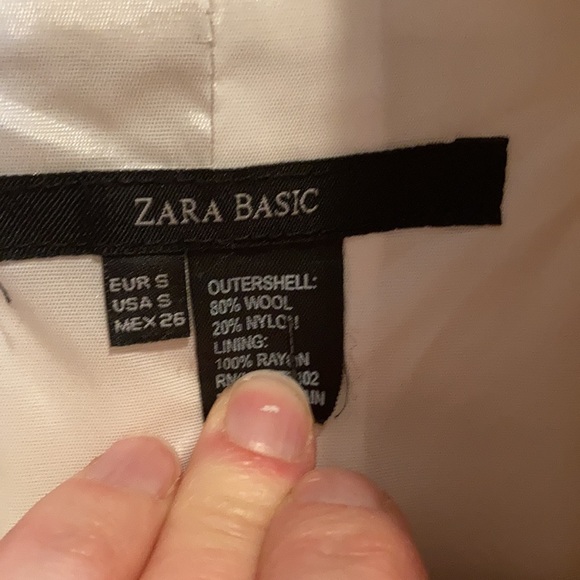 Zara wool Pea Coat - Picture 4 of 5